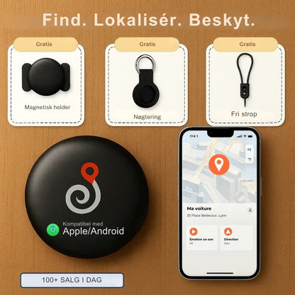 Nova GP90 – GPS-tracker uden abonnement (Android/iOS)