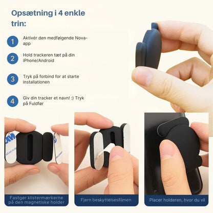Nova GP90 – GPS-tracker uden abonnement (Android/iOS)